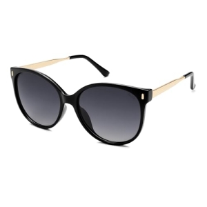 SOJOS Round Polarized Sunglasses for Women Men Oversized Trendy UV Protection Sh
