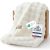 Bedsure 3D Fleece Bubble Blanket for Couch
