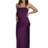 David’s Bridal The Edit Studio Jersey One Shoulder Ruched Mini Dress
