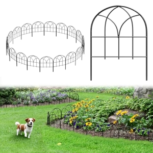 Promitop 19 Pack Decorative Garden Fence