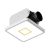 Fitop Bathroom Exhaust Fan with Light