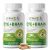 2 Pack Eye + Brain Supplements for Memory and Focus
