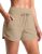 Soothfeel Women’s Athletic Running Shorts with Pockets 3.5″ Quick Dry High Waist