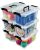 EOENVIVS Plastic Storage Bins with Lids 6 Pack Storage Organizer