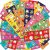 Christmas Stickers, Stocking Stuffers for Kids, 40 Sheets with 400 Stickers