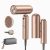 Dreame Pocket Pro Hair Dryer, Dual Voltage Travel Blow Dryer with Diffuser