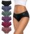 TANSTC Underwear Women Pack Low Waist Cotton Hipster Panties Full Coverage Stret