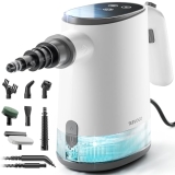 TEEVOGO Handheld Steam Cleaner, 15s Fast Heating, Adjustable Steam, 650mL Large