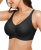 Popilush Wireless Bras with Support and Lift Seamless T Shirt Jelly Bra for Wome
