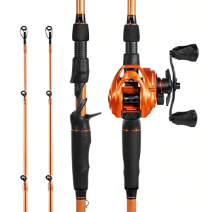 KastKing Lethal Blaze Spinning & Casting Combos-Cast-7’4″ Heavy-Right Handed