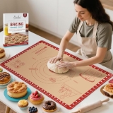 Silicone Baking Mat with Recipes