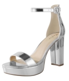 Ankis Platform Heels 4 Inches Chunky heels Sandals for Women Comfy Open Toe Bloc