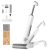 BROBIG Wet Dry Vacuum Mop – Self-Cleaning Floor Washer with 180°Lie-Flat & 0 Hai
