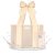 Case-Mate Special Edition Ecru Raffia Bow Beach Tote