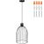 Black Decorative Birdcage Industrial Chandelier