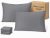 ZPECC Dark Gray Pillow Cases Standard Size Set of 4