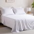 BEDELITE Fleece Queen Comforter Set -Super Soft & Warm Fluffy Pink&White Bedding