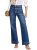 EVALESS Wide Leg Jeans for Woman Trendy High Waisted Stretchy Straight Bootcut J