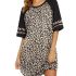 Ekouaer Nightgowns for Women Bamboo Viscose Sleep Shirts Short Sleeve Night Shir
