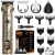 NuvaConx Trimmer Kit Professional Hair Clipper Zero Gapped T-Blade Electric Shav