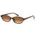 phikttu Womens Oval Sunglasses 90s Retro Cat Eye Glasses UV400 Shades