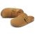 Stelle Suede Clogs for Women Men Potato Shoes with Arch Support Leather Cork Foo