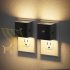 JandCase Night Light, 2 Pack Color Changing Night Lights Plug into Wall