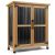 PetsCosset Weatherproof Outdoor Storage Cabinet with Lockable Doors