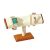 YUQIN Solid Wood T-bar Watch Display Stand Bracelet Holder Jewelry Tower Organiz