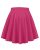 elescat Skirts for Women Summer Pleated Mini Short Skirt, Rose, S