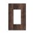 Xuejiaku Outlet Covers Rustic Brown Wood Plank Retro Wooden Board 1 Gang Single