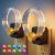 JandCase Night Light, 2 Pack Color Changing Night Lights Plug into Wall