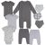 Gerber Unisex Baby 9-Piece Baby Gift Set for Newborn Boys & Girls