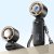 Handheld Portable Turbo Fan with Ice Cooler