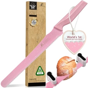 CoquusAid Upgrade Bread Knife for Homemade Bread
