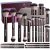 Professional Makeup Brushes BS-MALL With Travel Case