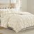 Amélie Home Beige Bubble Comforter Set King Size