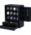 sensok Large Watch Box for Men – 12-Slot Watch Display Case with Side Drawers fo