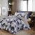 Stylish Three-tone Printed Twin XL Size Comforter Set