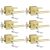 Goldenwarm Entry Door Handles with Lock and Key