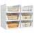 Pinkpum 6 Pack Closet Organizers Storage Bins