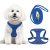 Tewiwap No Pull Small Dog Harness and Leash Set