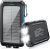 Kepswin Solar Power Bank 49800mAh Portable Solar Phone Charger with LED Flashlig
