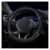 Soft Leather Steering Wheel Cover with Breathable Design and Anti-Slip Grip
