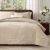Amélie Home King Size Comforter Set with Stripe Jacquard Design
