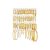 Gold Hoop Earrings Set for Women