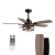 46 Inch Ceiling Fans with Lights and Remote Control