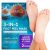 MAREE Foot Peeling Mask – 3-in-1 Foot Mask for Dry Cracked Feet