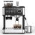 Electactic Espresso Machine 15 Bar with Built-in Anti-Clog Coffee Grinder