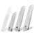 KT-GARY Nail Clippers Set,4pcs Anti Splash Nail Clippers with Nail File